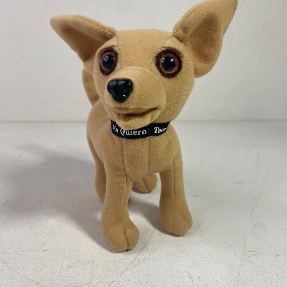 Vintage Yo Quiero Taco Bell Chihuahua Plush Applause 6 Inch 1990s